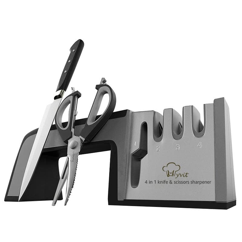 Afilador 4 en 1 para Cuchillos de Cocina