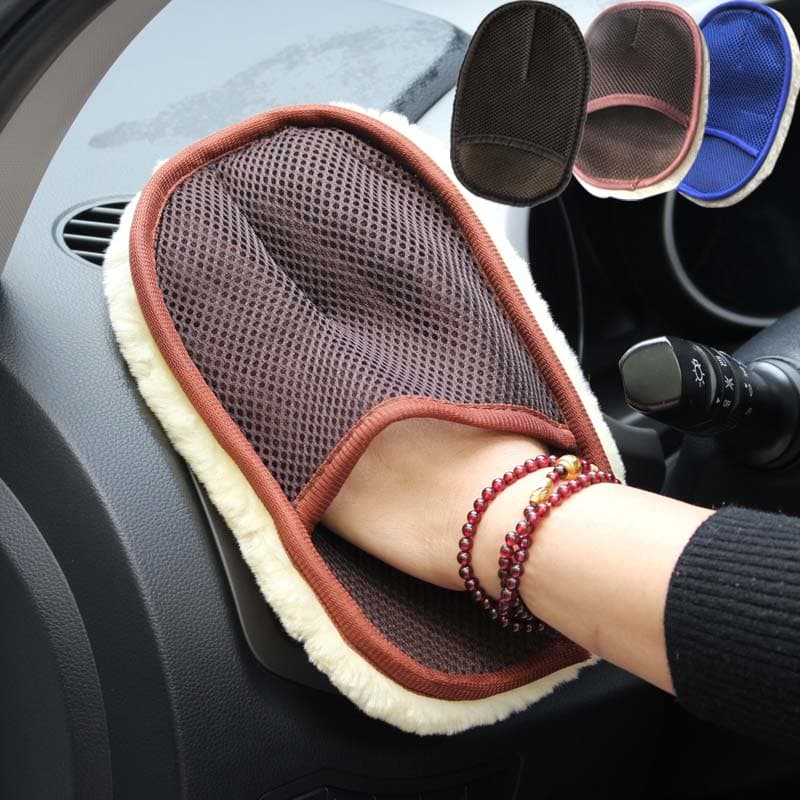 Guantes suaves para lavado de coche y moto