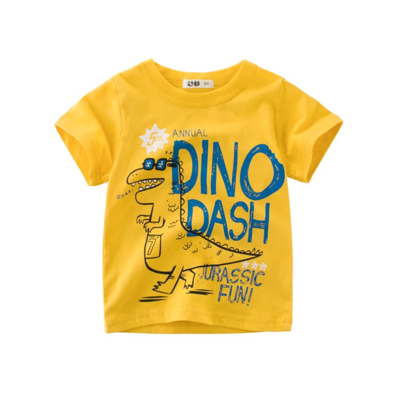 Camiseta de Verano para Niño - Estilo Coreano