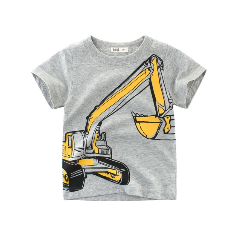 Camiseta de Verano para Niño - Manga Corta Estilo Coreano