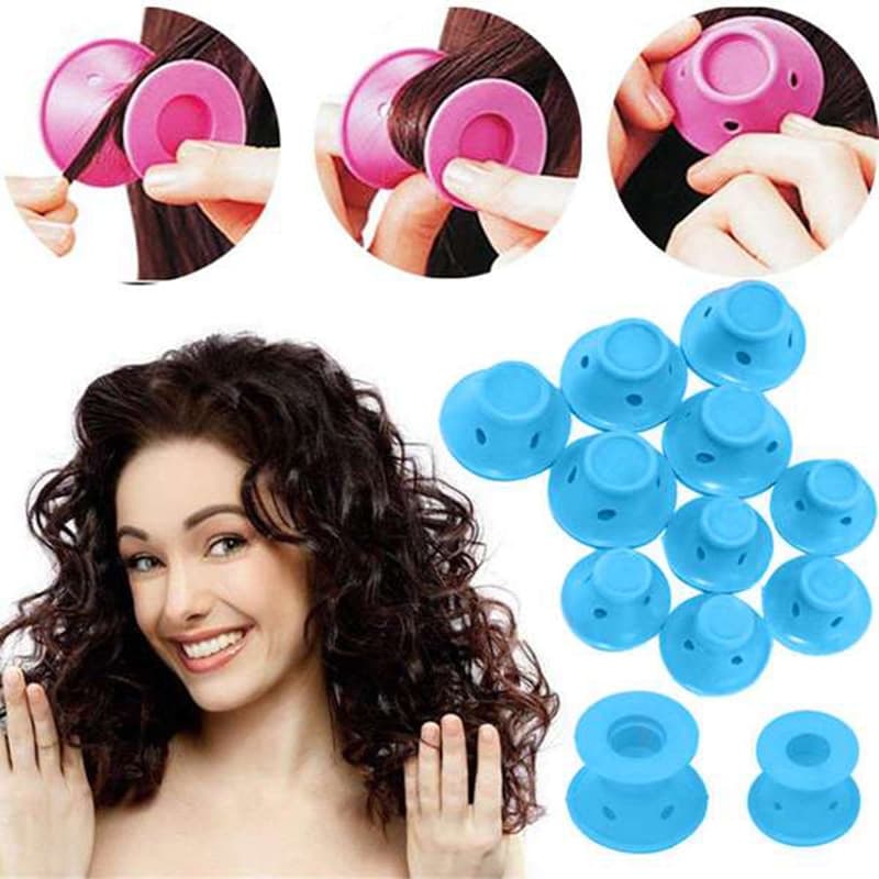 Rizadores de Silicona sin Calor para el Cabello