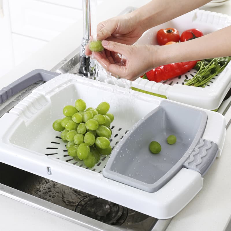 Tabla de Plástico Apilable para Cocina