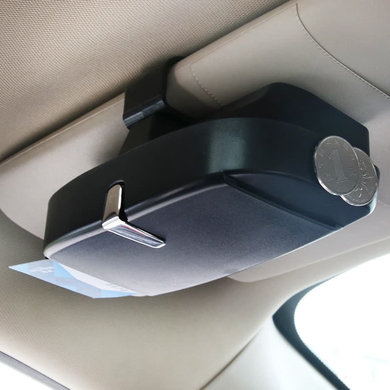Soporte de Gafas para Visera del Coche