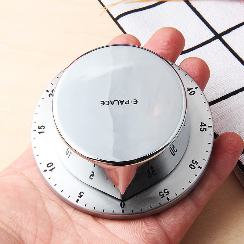 Temporizador de Cocina Acero Inoxidable con Alarma