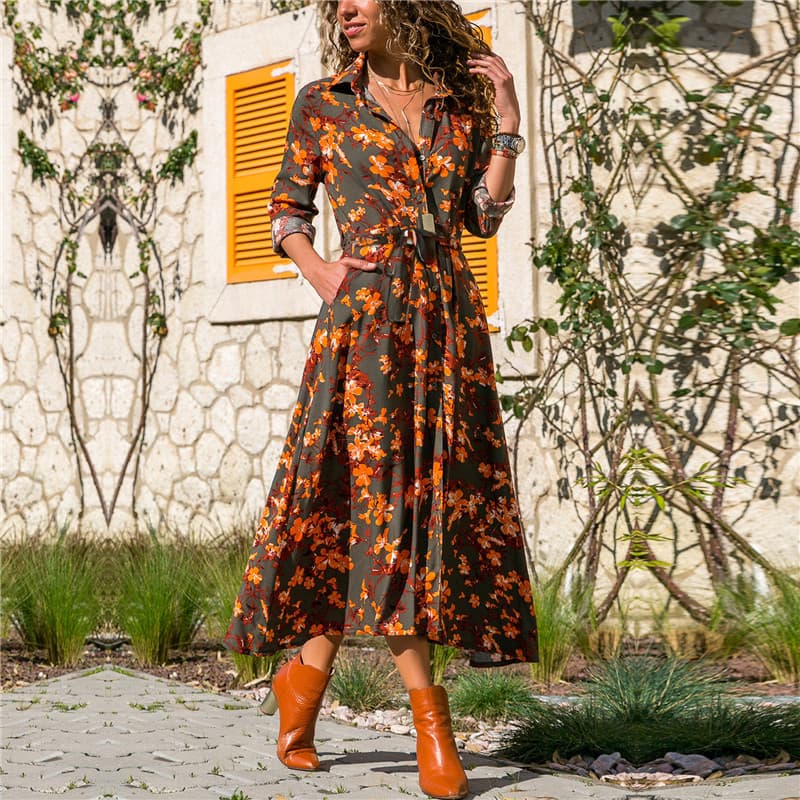 Vestido Madrid Vintage Chiffón