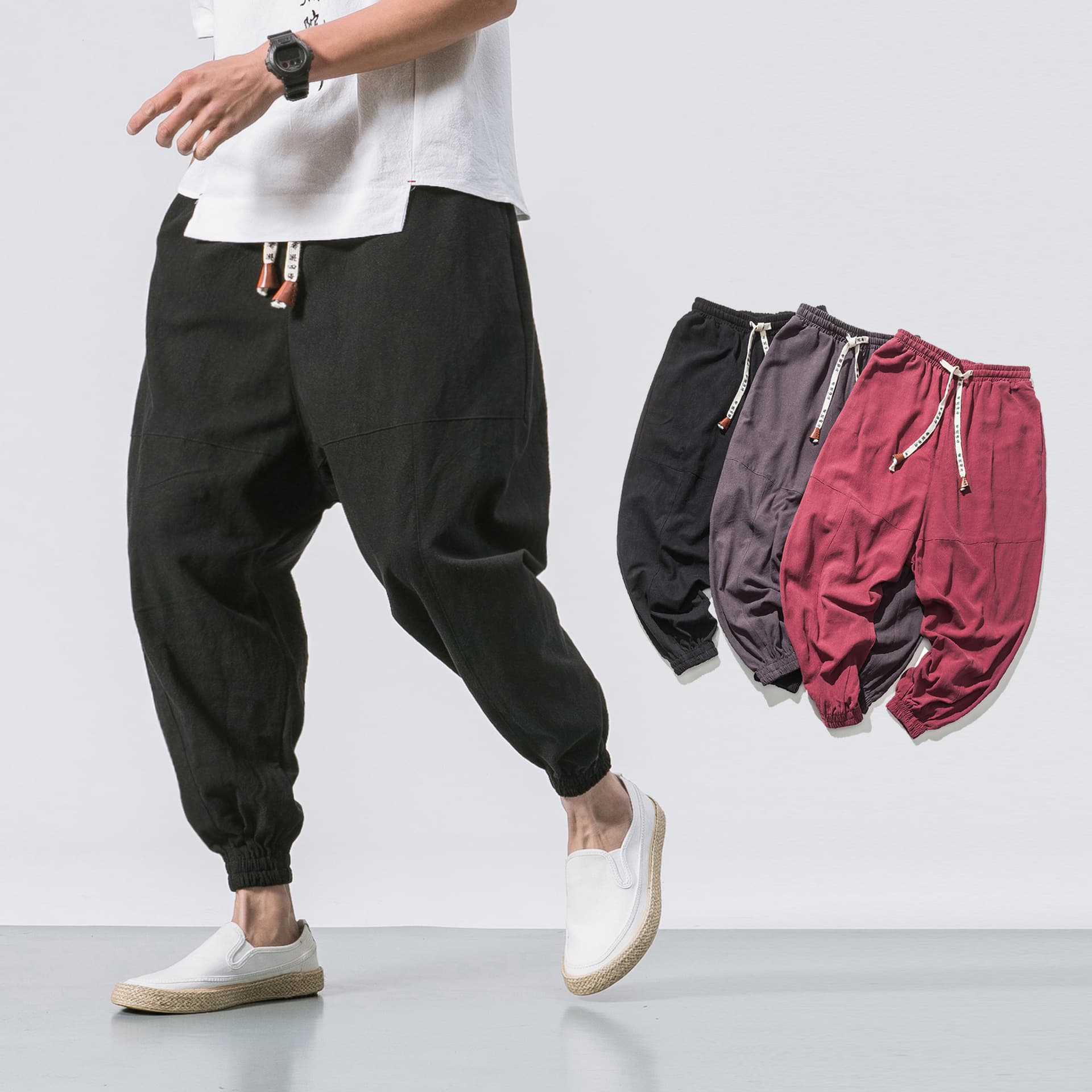 Pantalones Joggers Hip Hop Streetwear para Hombre