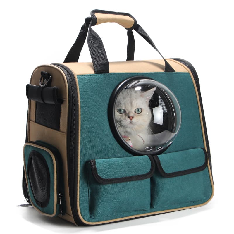 Mochila Transportín para Perros y Gatos