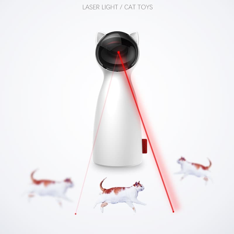 Juguete Láser LED Automático para Gatos
