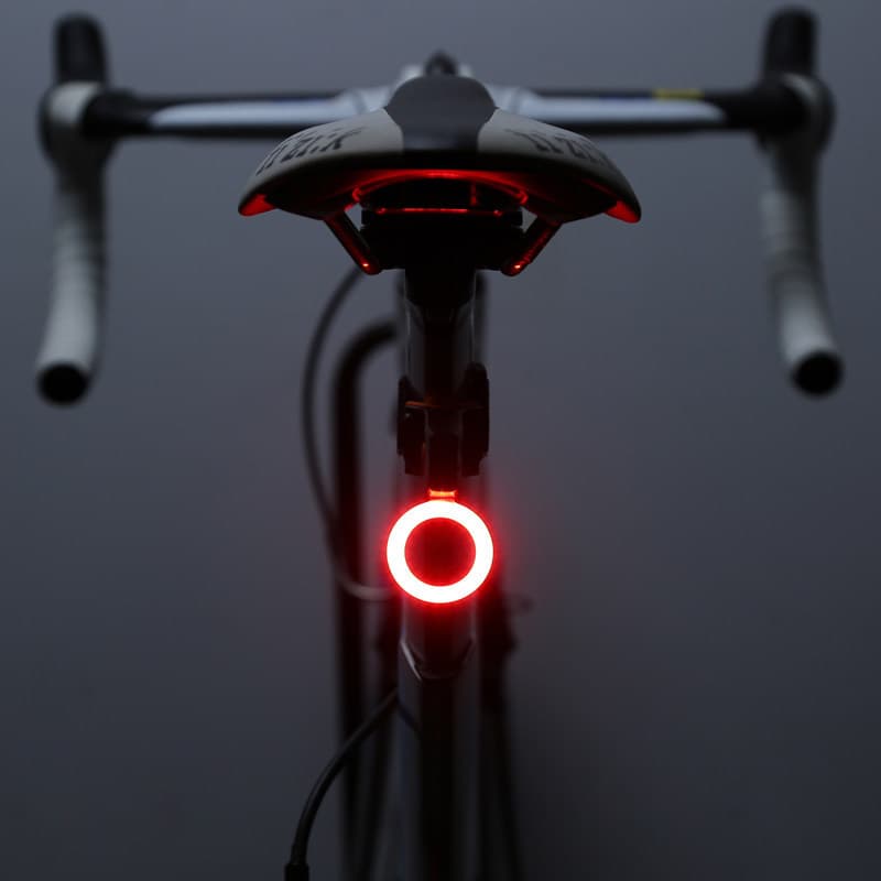 Luz trasera USB para bicicleta