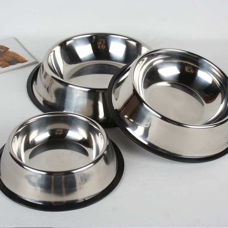 Boles Acero Inoxidable Clásicos para Mascotas