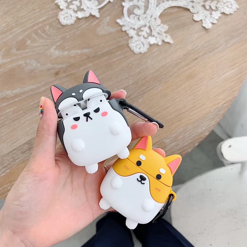 Funda para AirPods diseño perro compatible con Apple