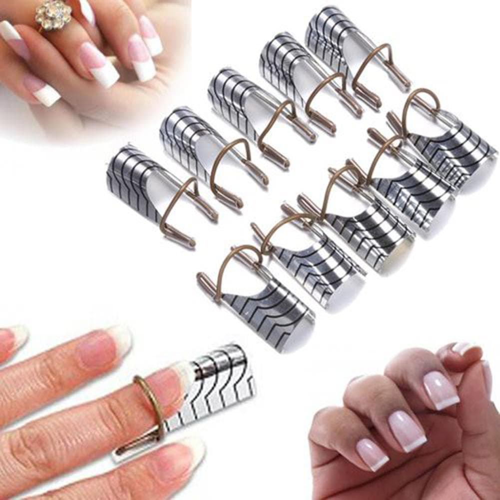 Bandejas de Aluminio para Fotocurado de Uñas - Pack de 5