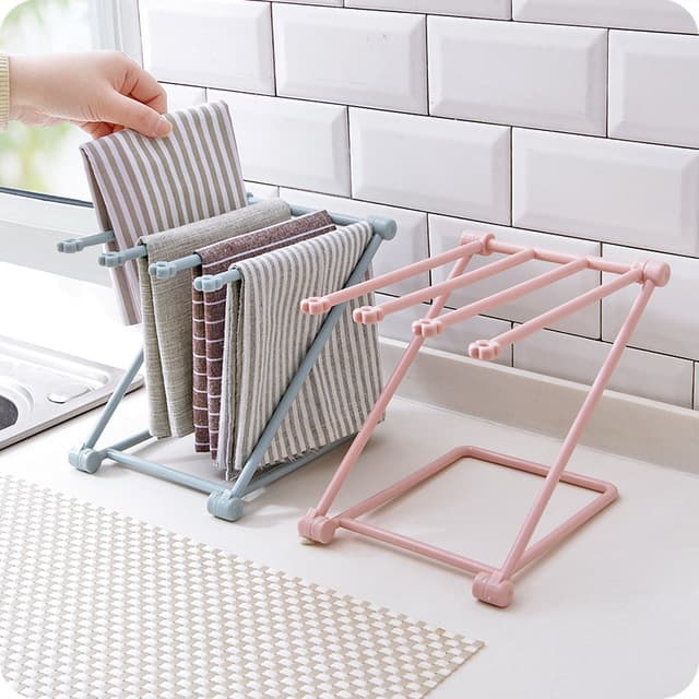 Organizador Plegable para Paños de Cocina