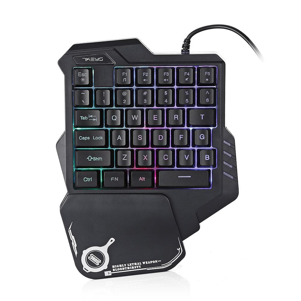 Teclado Gaming Mecánico RGB Portátil Una Mano