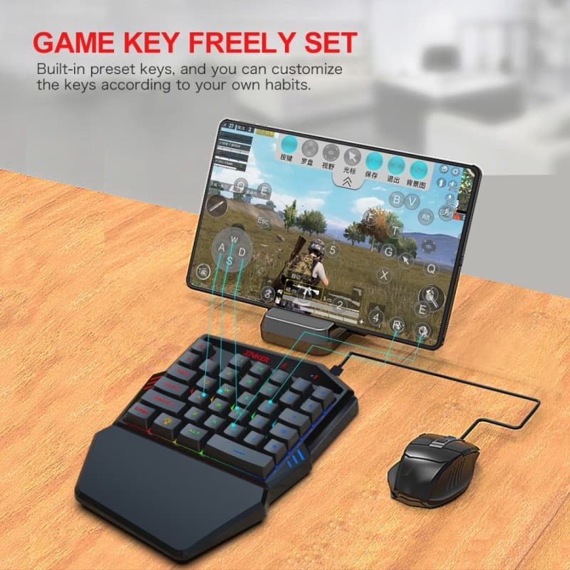 Pack Gaming Keyboard Throne One con Ratón