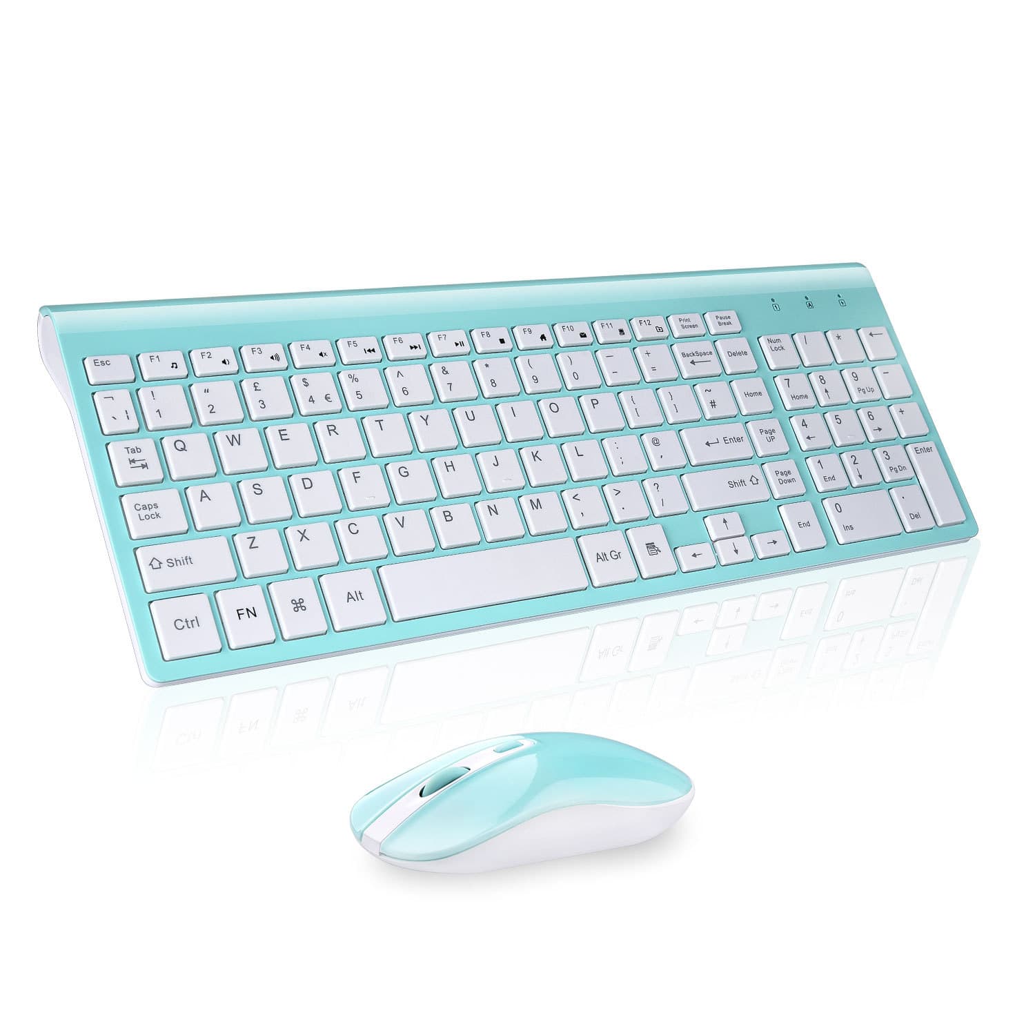 Set Inalámbrico Teclado y Ratón 2.4G Slim