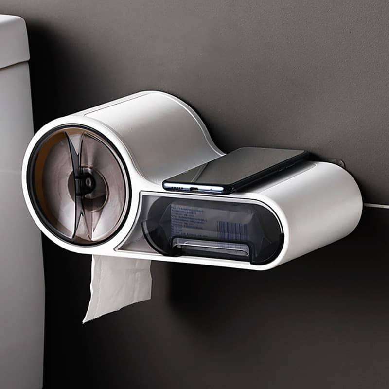 Soporte para papel higiénico de baño