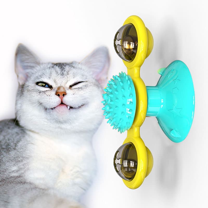 Juguete Giratorio para Gatos Multipropósito