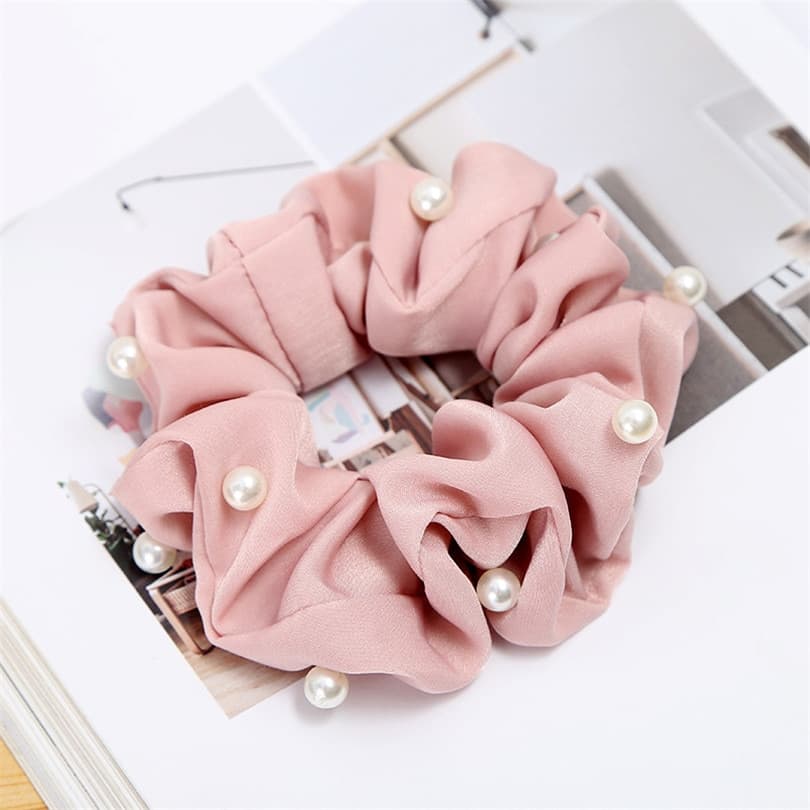 Gomas Elásticas de Tela Creativas para Pelo