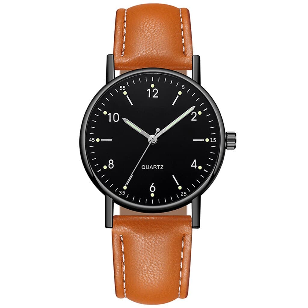 Reloj de Pulsera Luminoso de Cuarzo