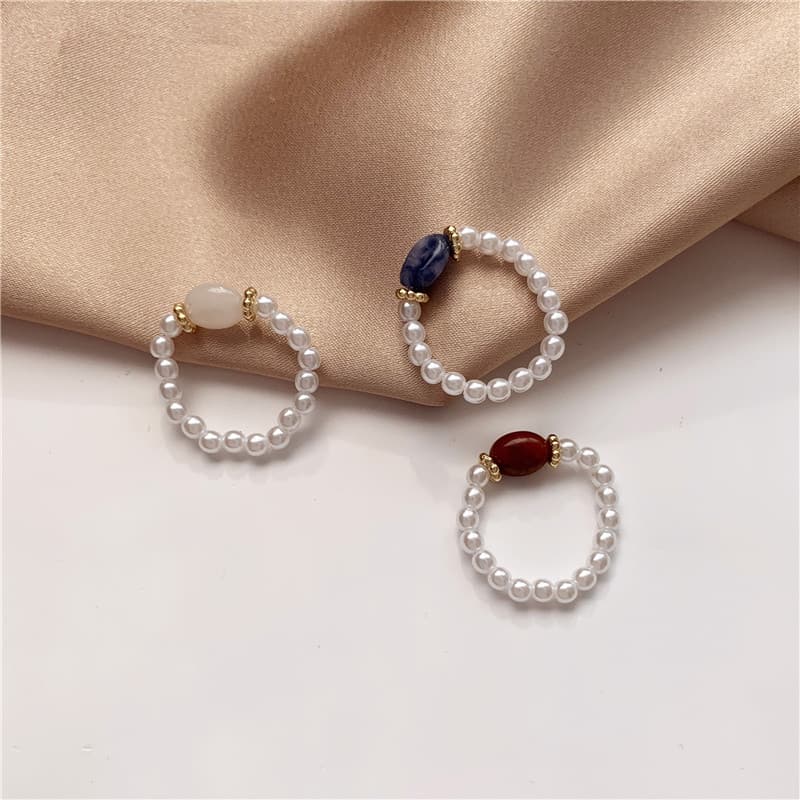 Anillo de Perla Vintage