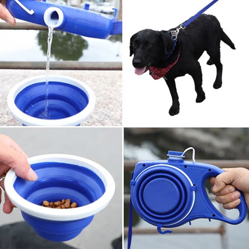 Set de Accesorios para Mascotas con Botella de Agua