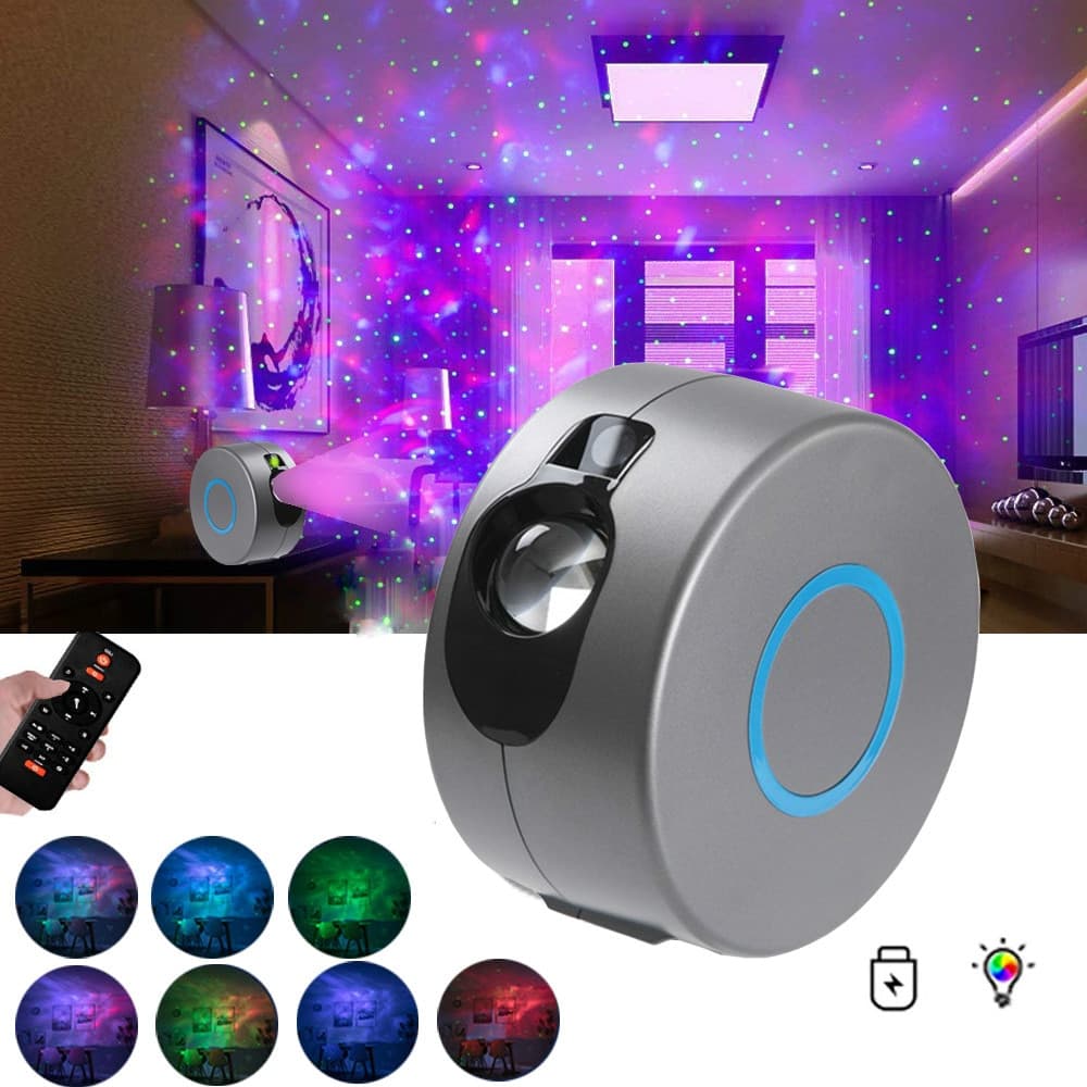 Proyector Cielo Estrellado Galaxy Giratorio