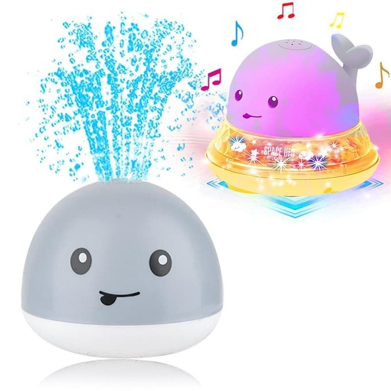 Ballena de Baño Interactiva con Rociador Eléctrico