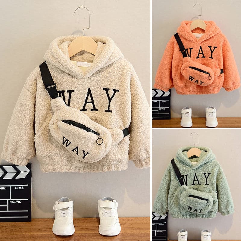 Chaqueta con capucha para niño