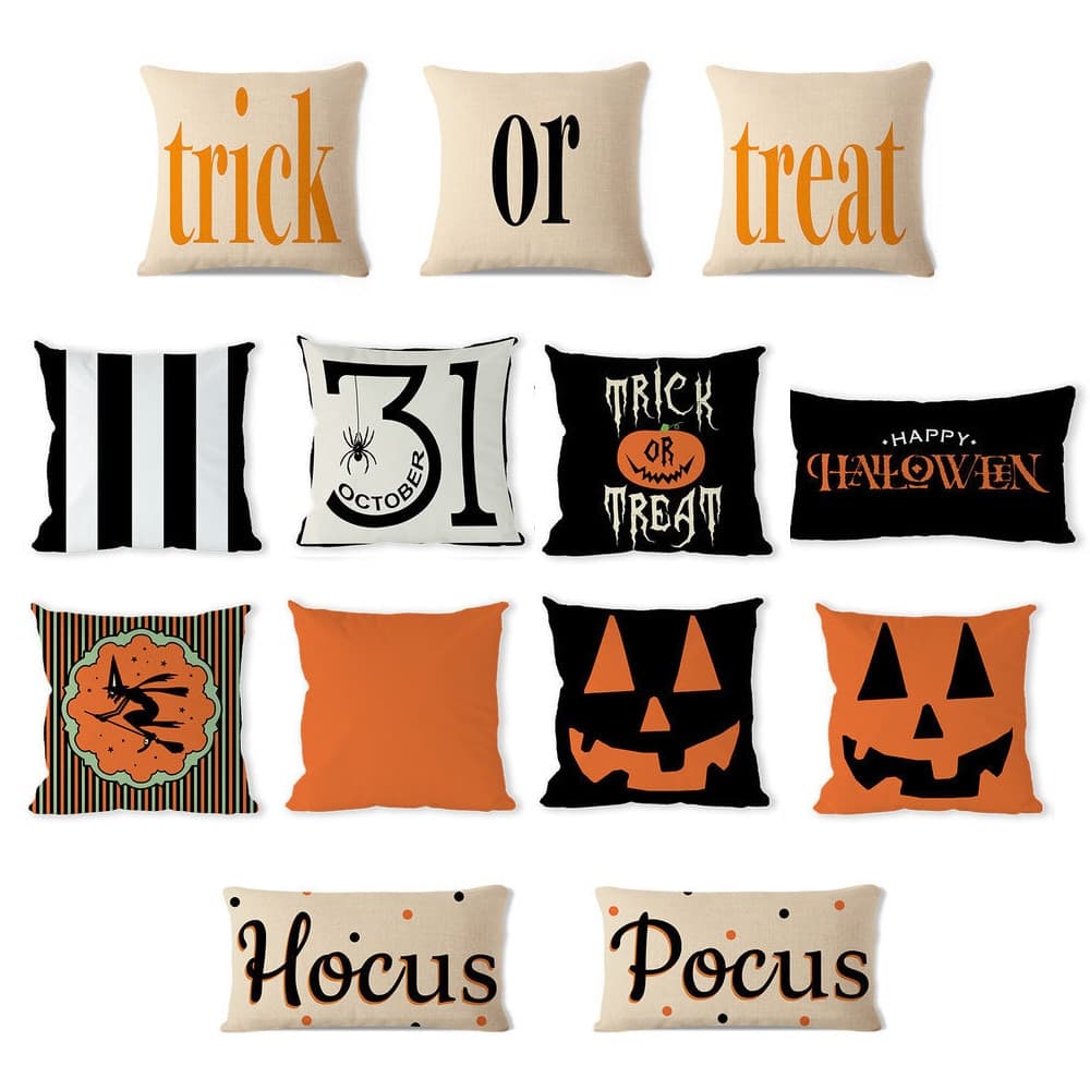 Funda de Almohada Temática Halloween