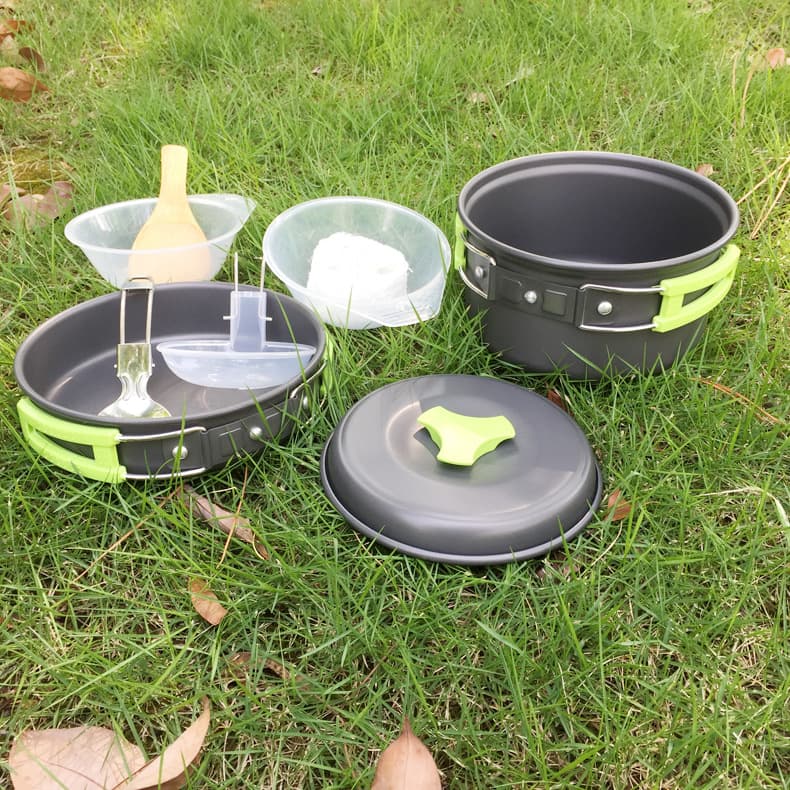 Set de Cocina de Camping para 1-2 Personas