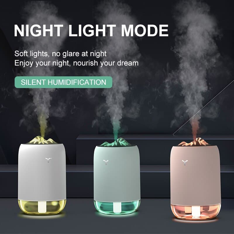 Mini Humidificador USB Portátil con Atomizador