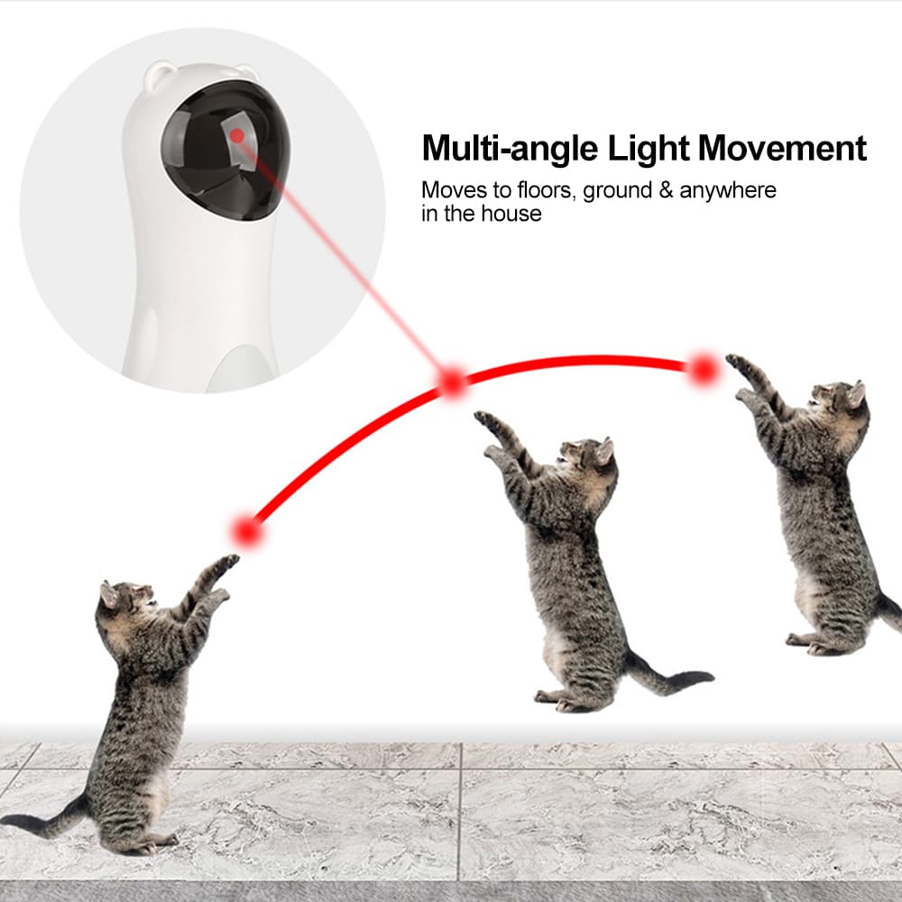 Juguete Interactivo para Gatos con Láser Automático