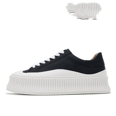 Zapatillas Blancas con Plantilla Interior Elevada para Mujer