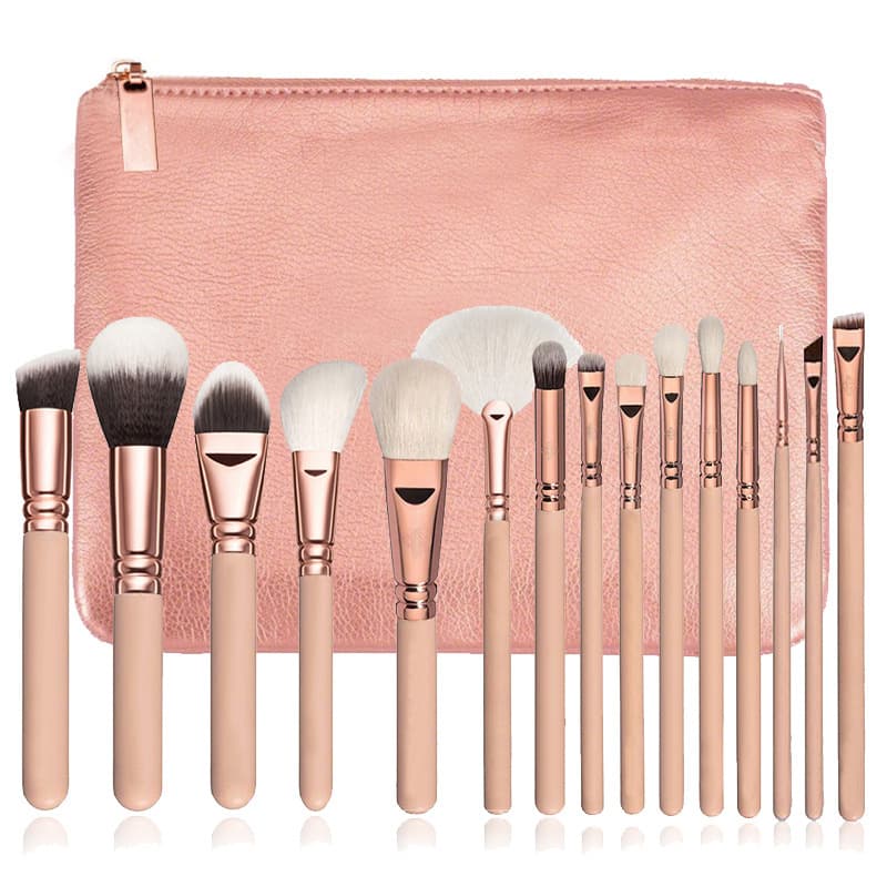 Set Completo de Brochas de Maquillaje