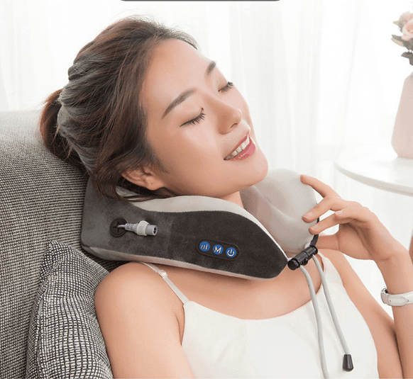 Masajeador Eléctrico de Cuello Forma U Portátil
