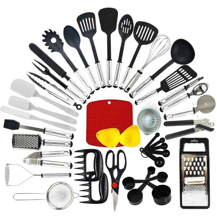 Set de 44 utensilios de cocina antiadherentes