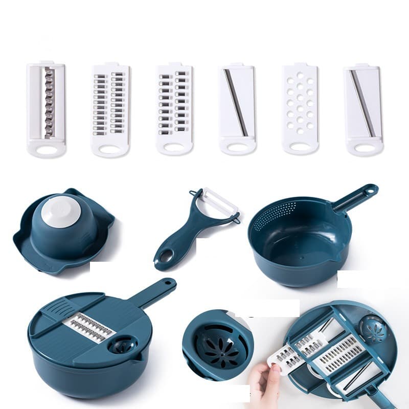 Rallador Multifuncional para Verduras de Cocina