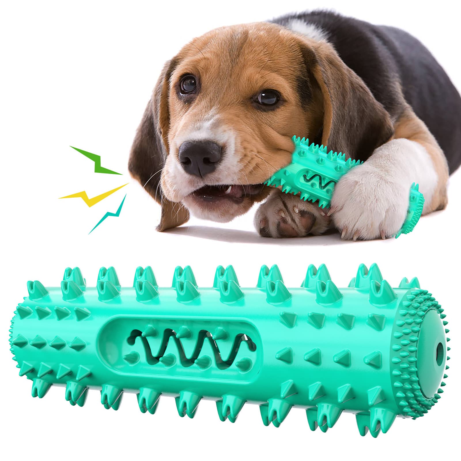 Juguete masticable dental para perros con cerdas