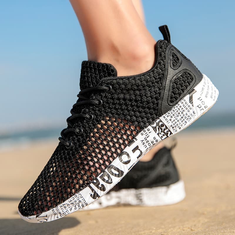 Zapatillas Deportivas Hombre Transpirables con Cordones
