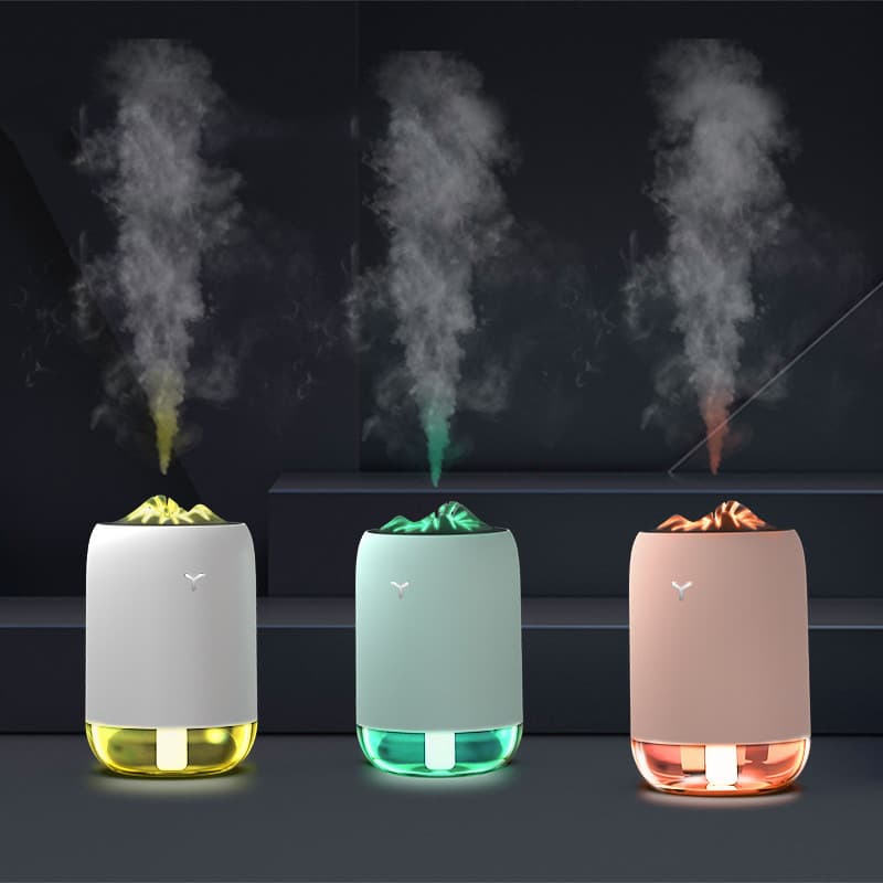 Difusor de Aroma Portátil Magic Flame con Luz