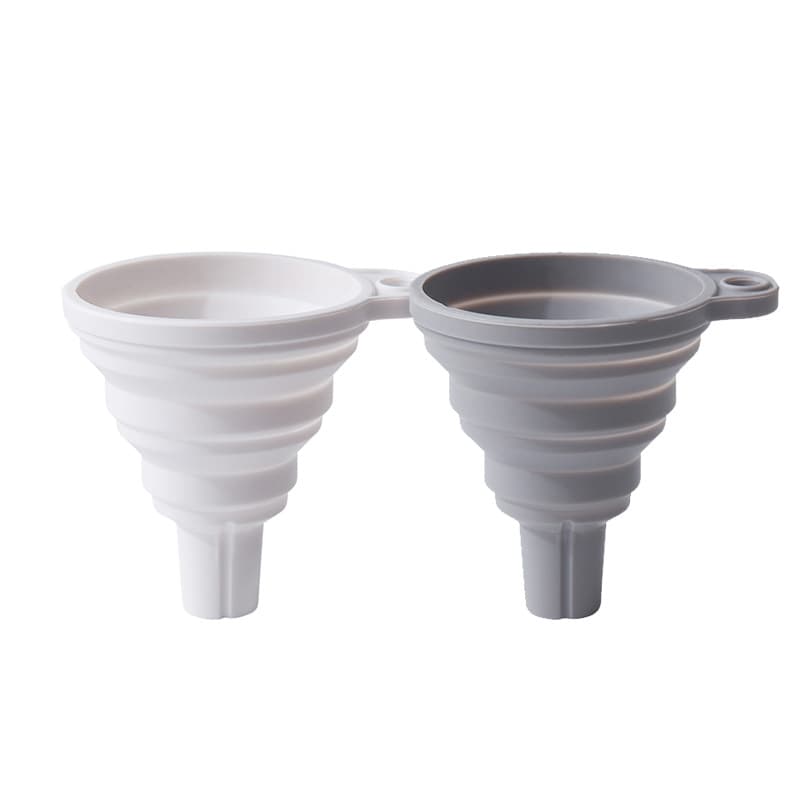 Embudo Plegable de Silicona para Cocina