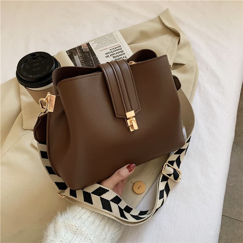 Bolso Bandolera Bucket Bag Asas Anchas