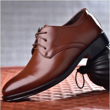 Zapatos Negros de Hombre con Punta Afilada