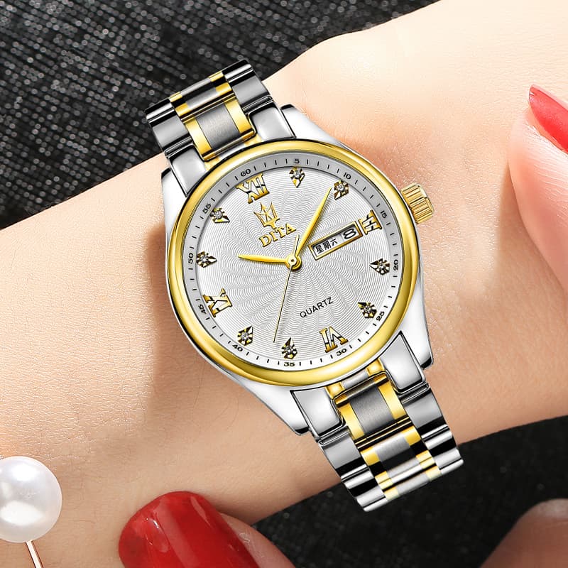 Pareja de Relojes Unisex Impermeables