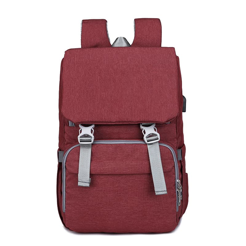 Mochila Mommy Bag Multifuncional de Gran Capacidad con USB