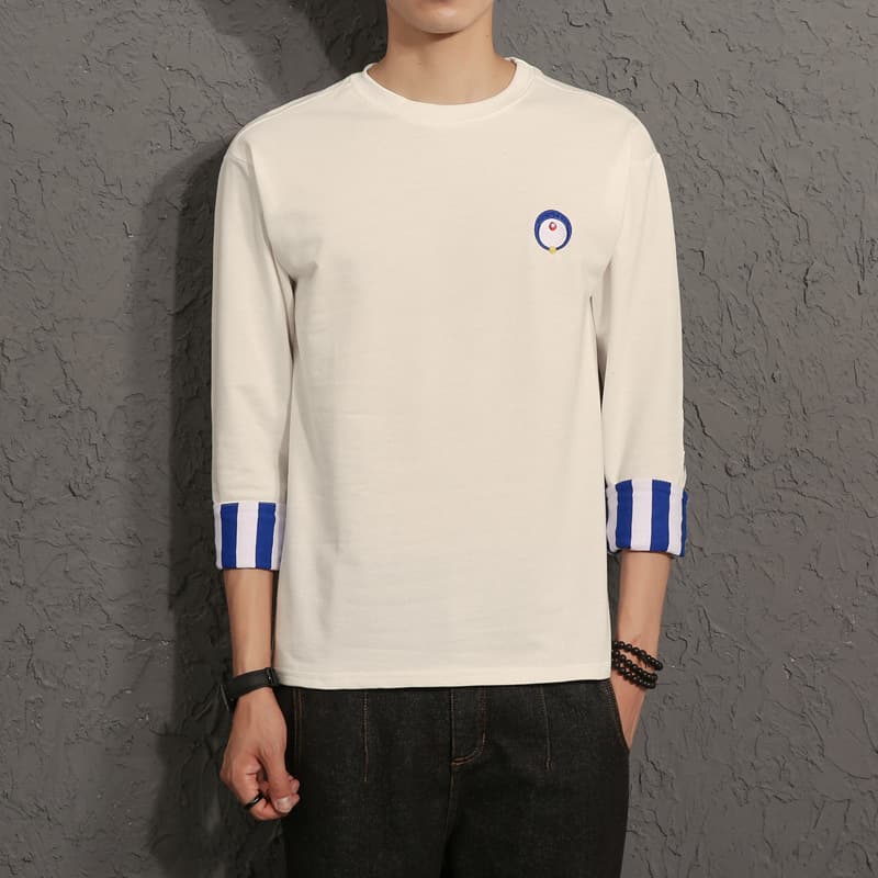 Sudadera Suelta para Hombre Manga 3/4