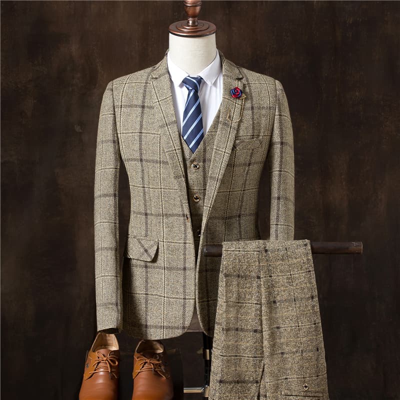 Traje de Tres Piezas para Hombre - Novio y Eventos