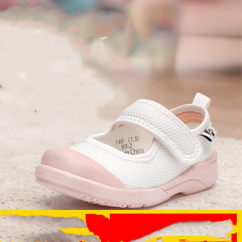 Zapatos Infantiles de Lona Blanco