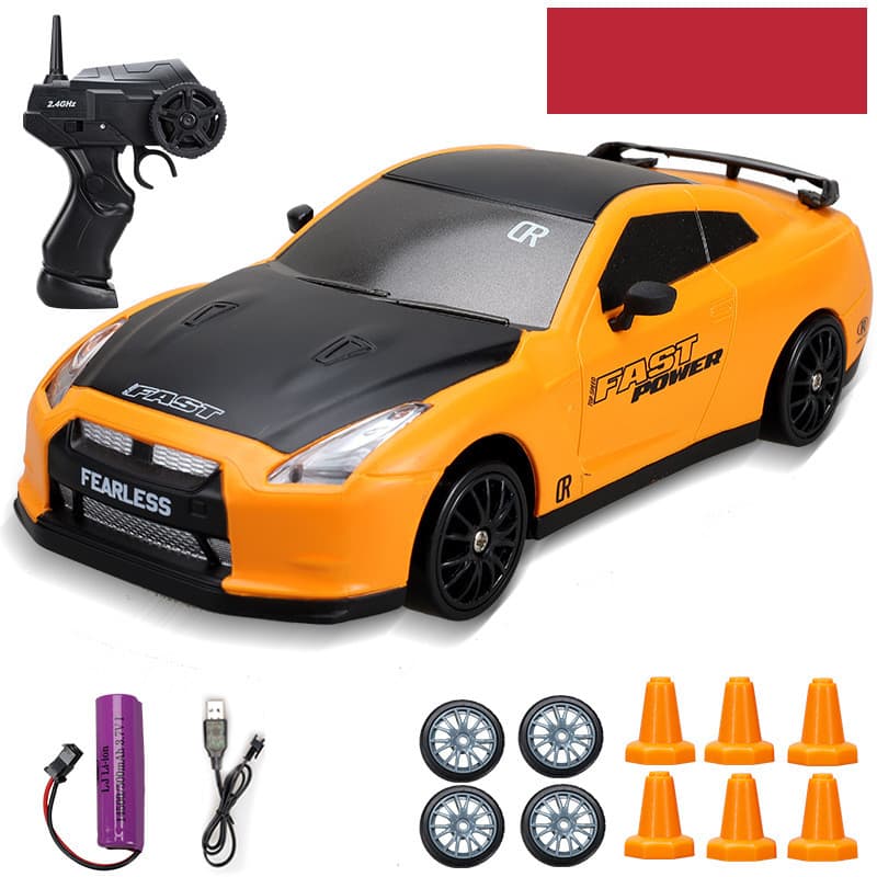 Coche teledirigido 4WD con control remoto - Drift RC